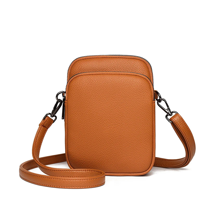 Women's Leather Crossbody Bag – Yasmin Bavency