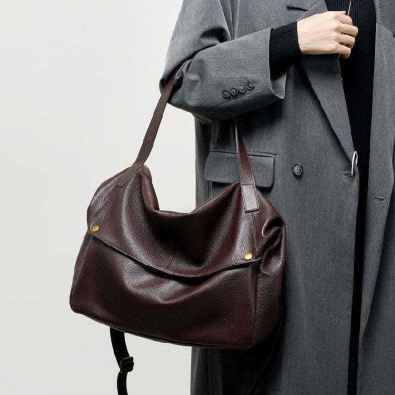 Women’s Leather Shoulder Bag – Anastasia