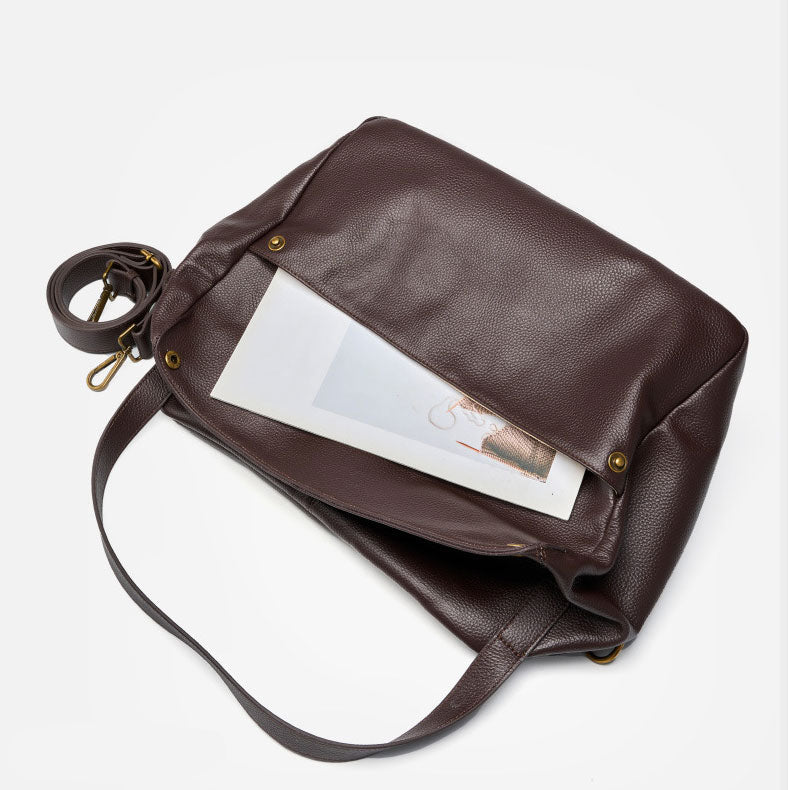 Women’s Leather Shoulder Bag – Anastasia