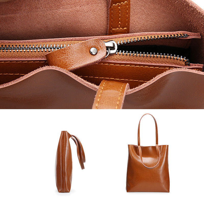 Women’s Leather Shoulder Bag – Christine