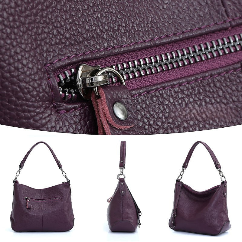 Women’s Leather Shoulder Bag – Francesca