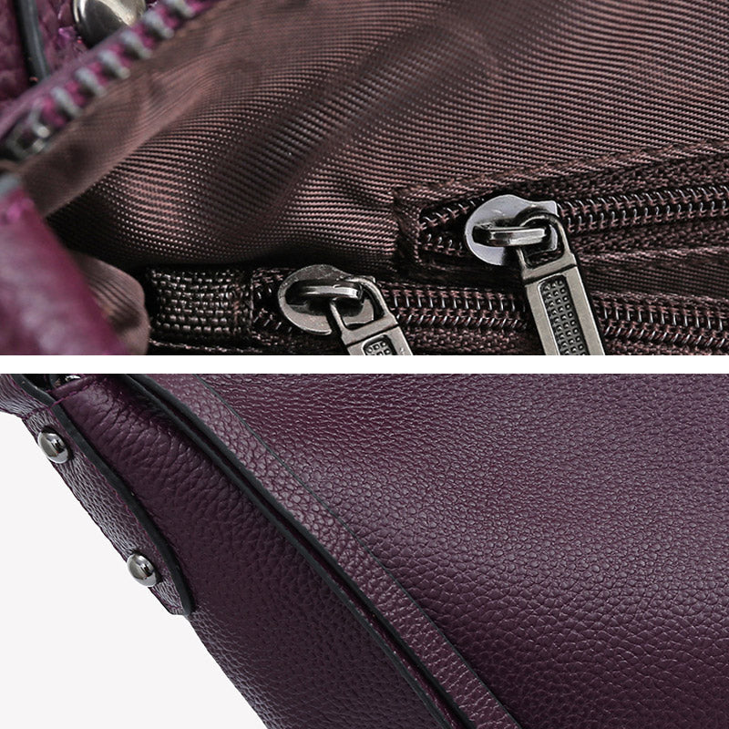 Women’s Leather Shoulder Bag – Francesca