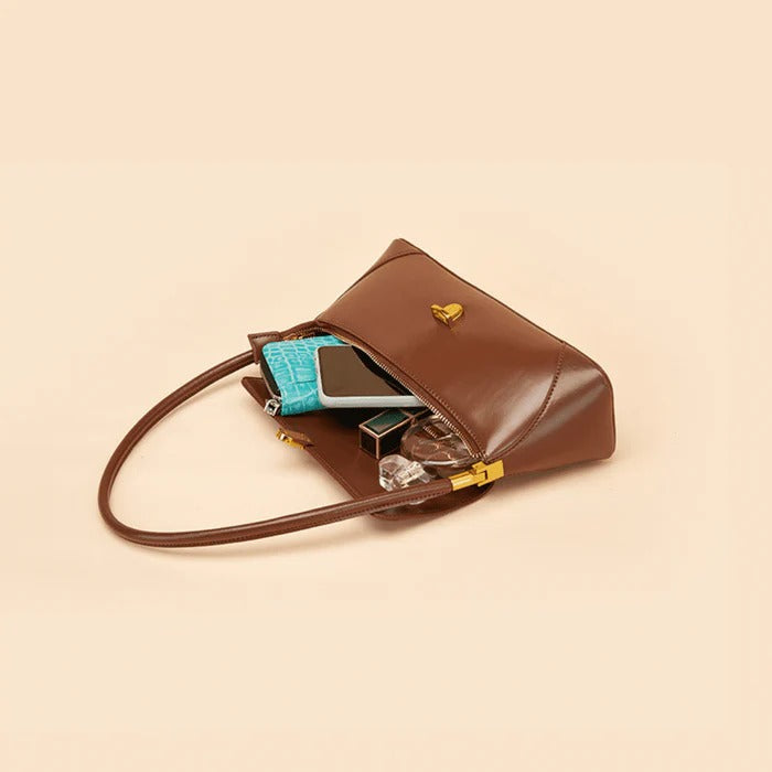 Women’s Leather Shoulder Bag – Isa