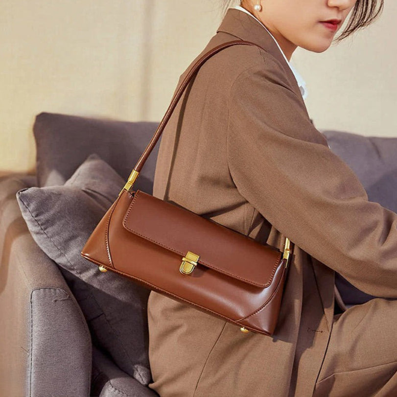 Women’s Leather Shoulder Bag – Isa