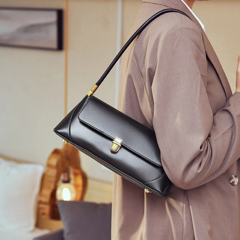 Women’s Leather Shoulder Bag – Isa
