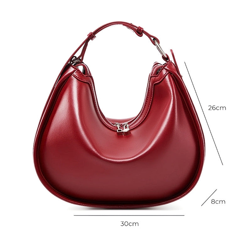 Women’s Leather Shoulder Bag – Milena