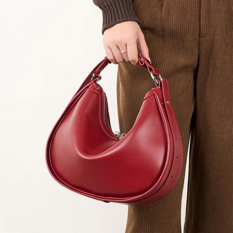 Women’s Leather Shoulder Bag – Milena