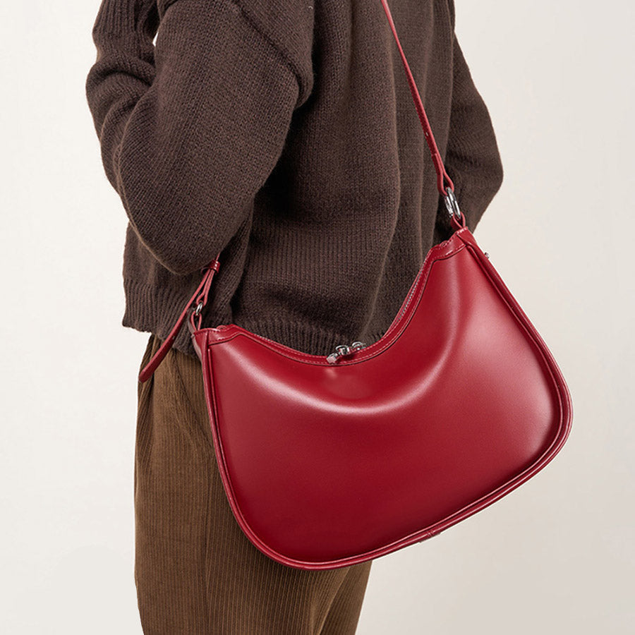 Women’s Leather Shoulder Bag – Milena
