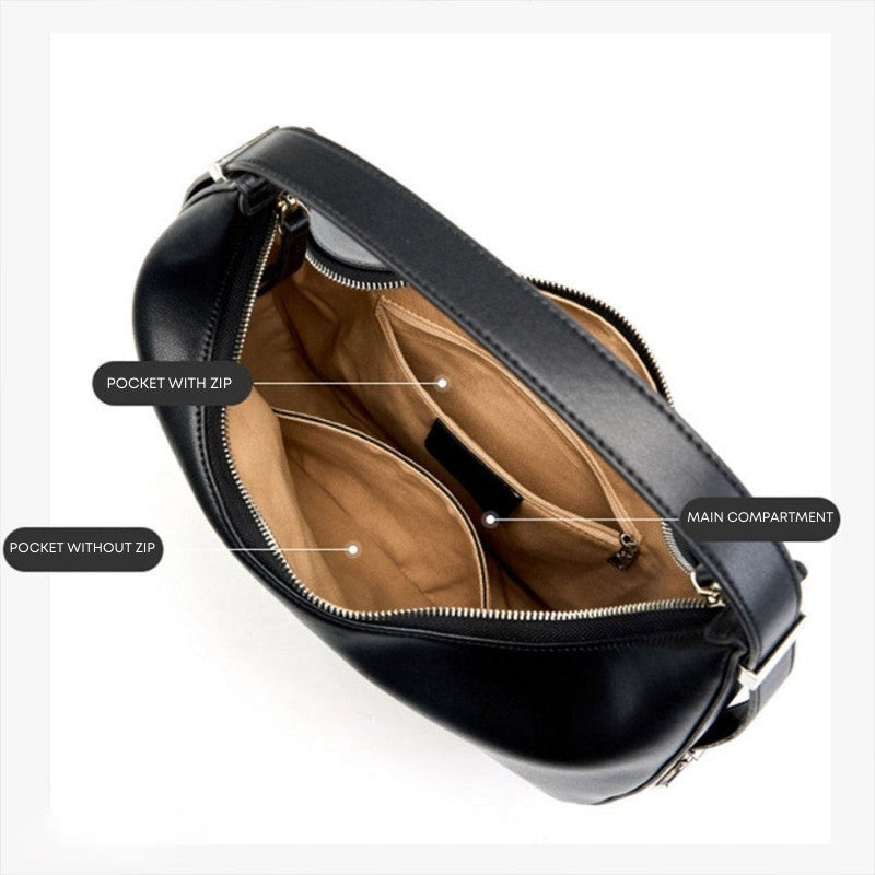 Women’s Leather Shoulder Bag – Natalia