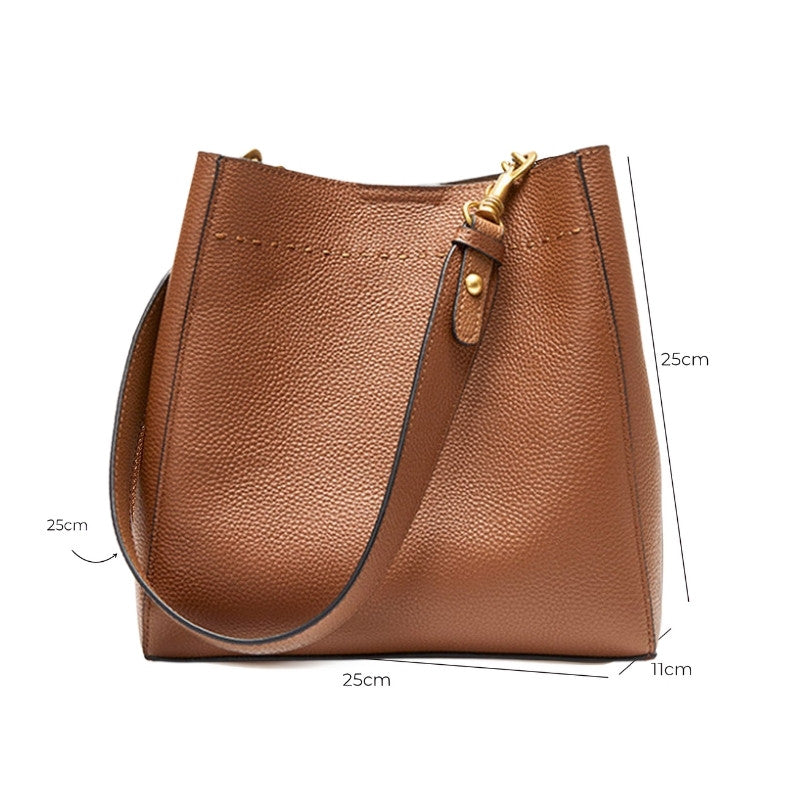 Women’s Leather Shoulder Bag – Odelia