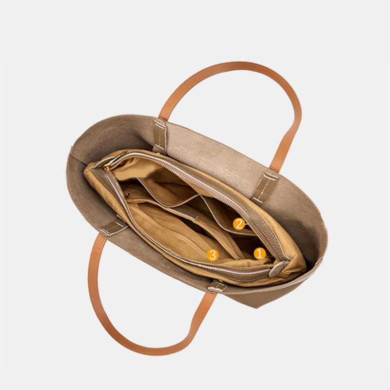 Women’s Leather Tote Bag – Evelyn
