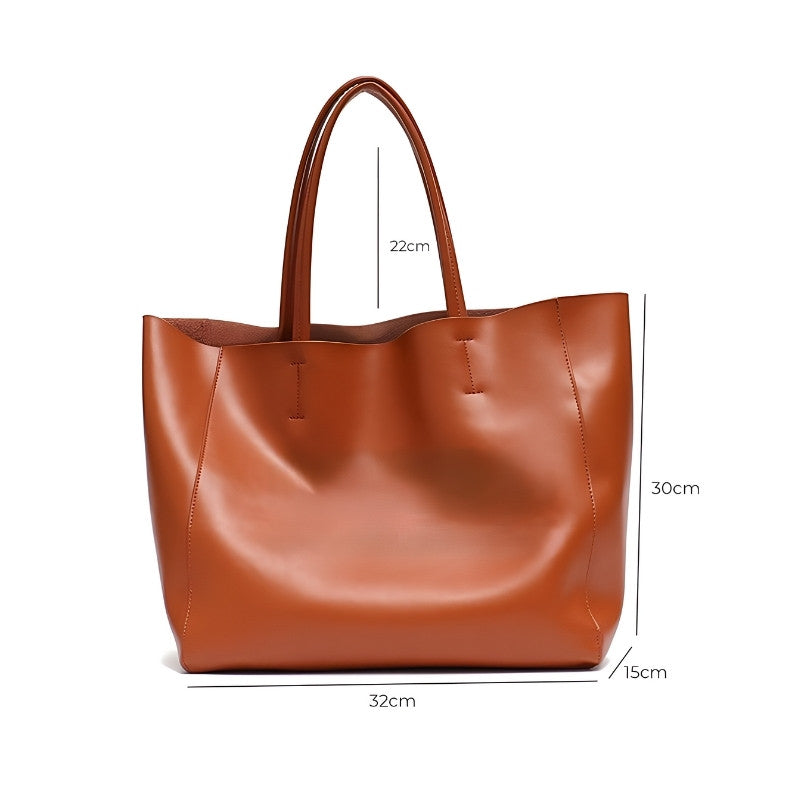 Women’s Leather Tote Bag – Julie