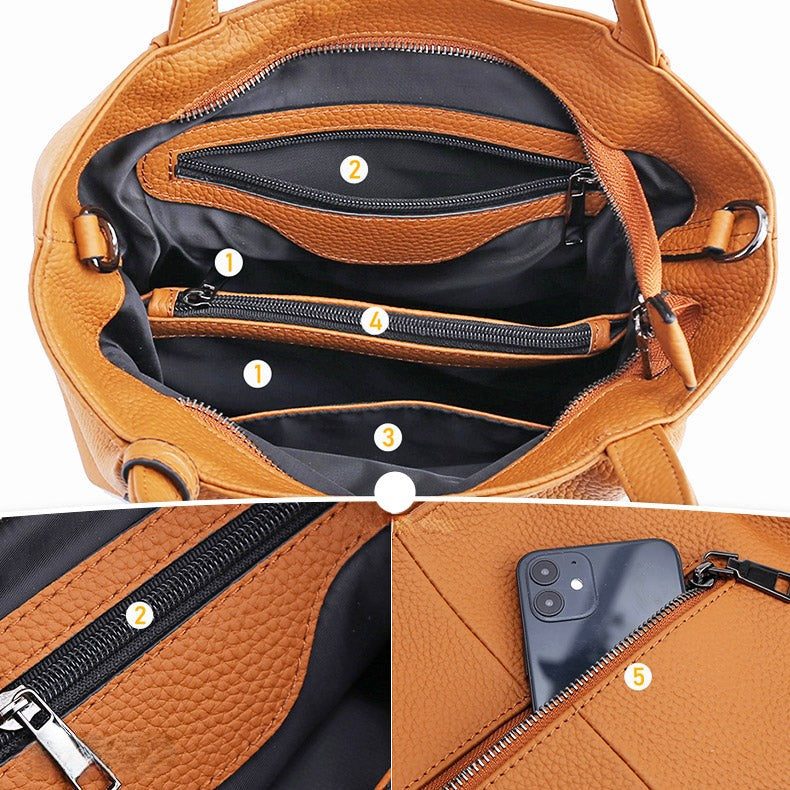 Women’s Leather Tote Bag – Laura