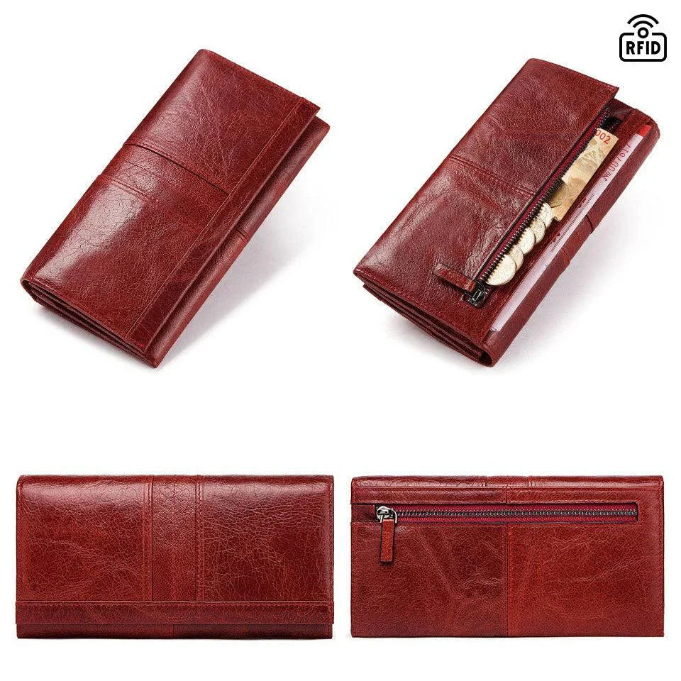 Women’s Leather Wallet – Lauren