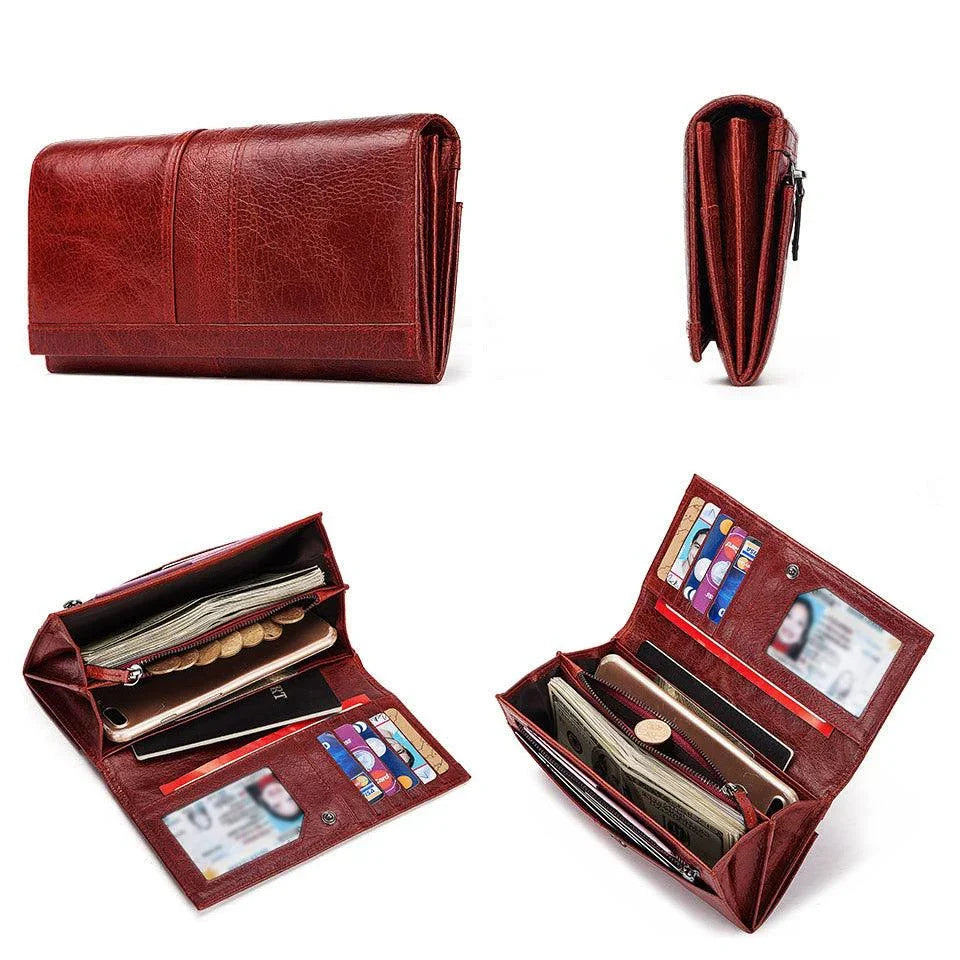 Women’s Leather Wallet – Lauren