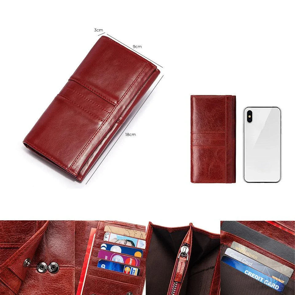 Women’s Leather Wallet – Lauren