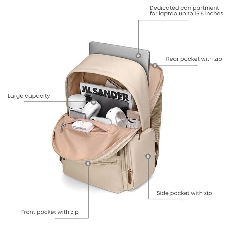 Women’s Nylon Backpack – Jully