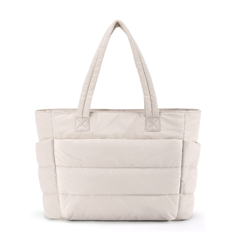 Women’s Nylon Tote Bag – Puffer Aura