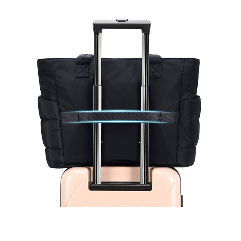 Women’s Nylon Tote Bag – Puffer Aura