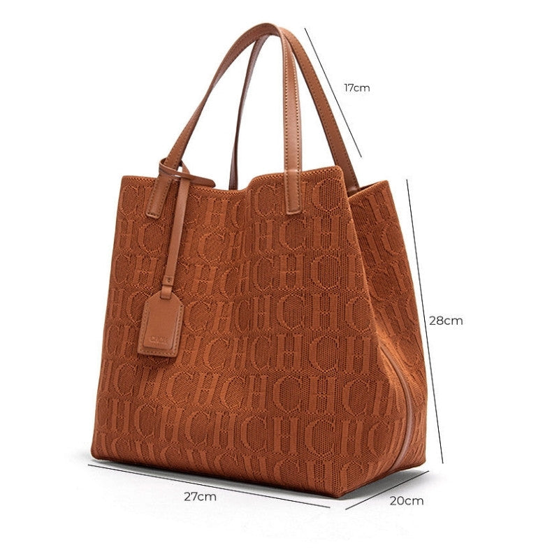 Women’s Textured Tote Bag – Tessara