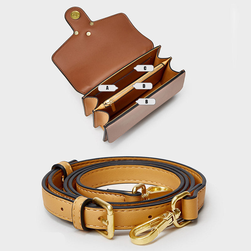 Women’s Vegan Leather Crossbody Bag – Amanda