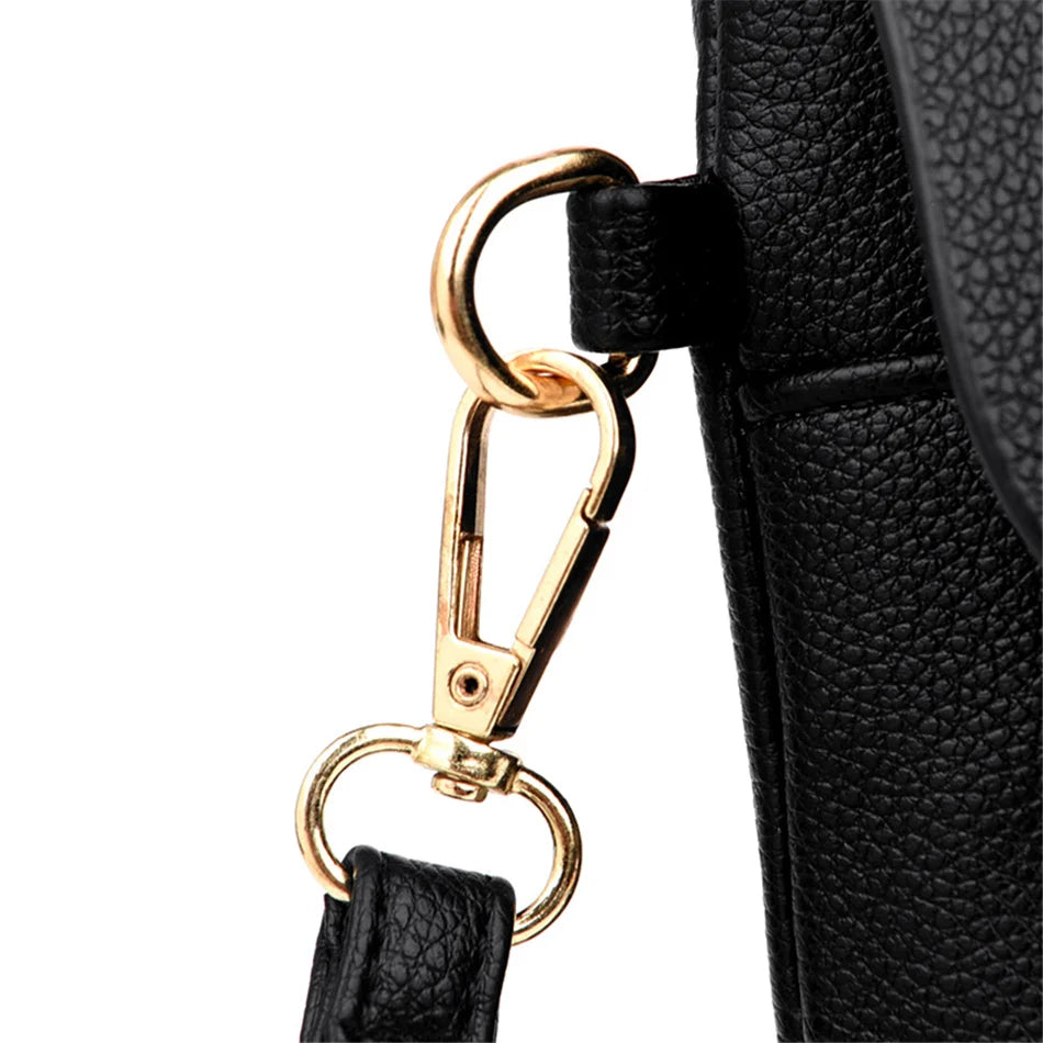 Women's Vegan Leather Crossbody Bag – Eduarda Bavency