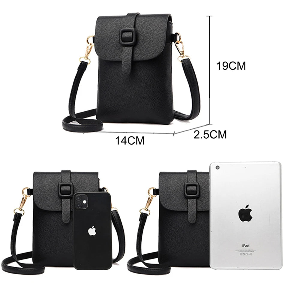 Women's Vegan Leather Crossbody Bag – Eduarda Bavency