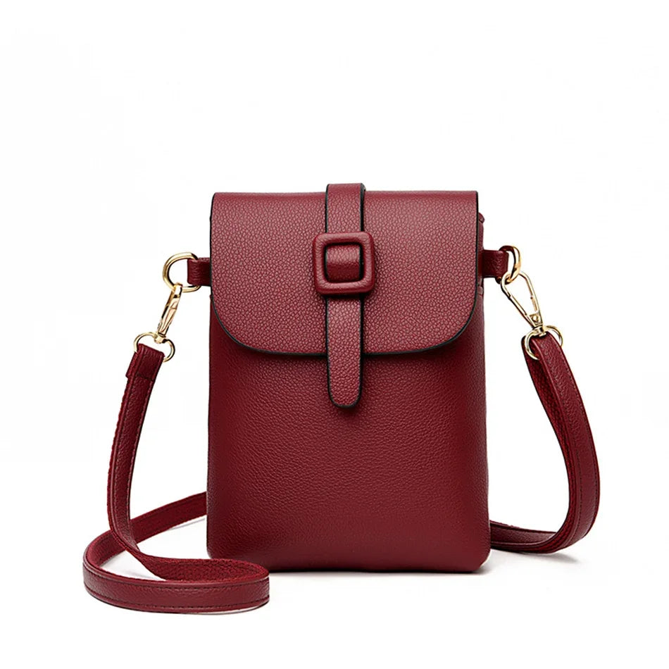 Women's Vegan Leather Crossbody Bag – Eduarda Bavency