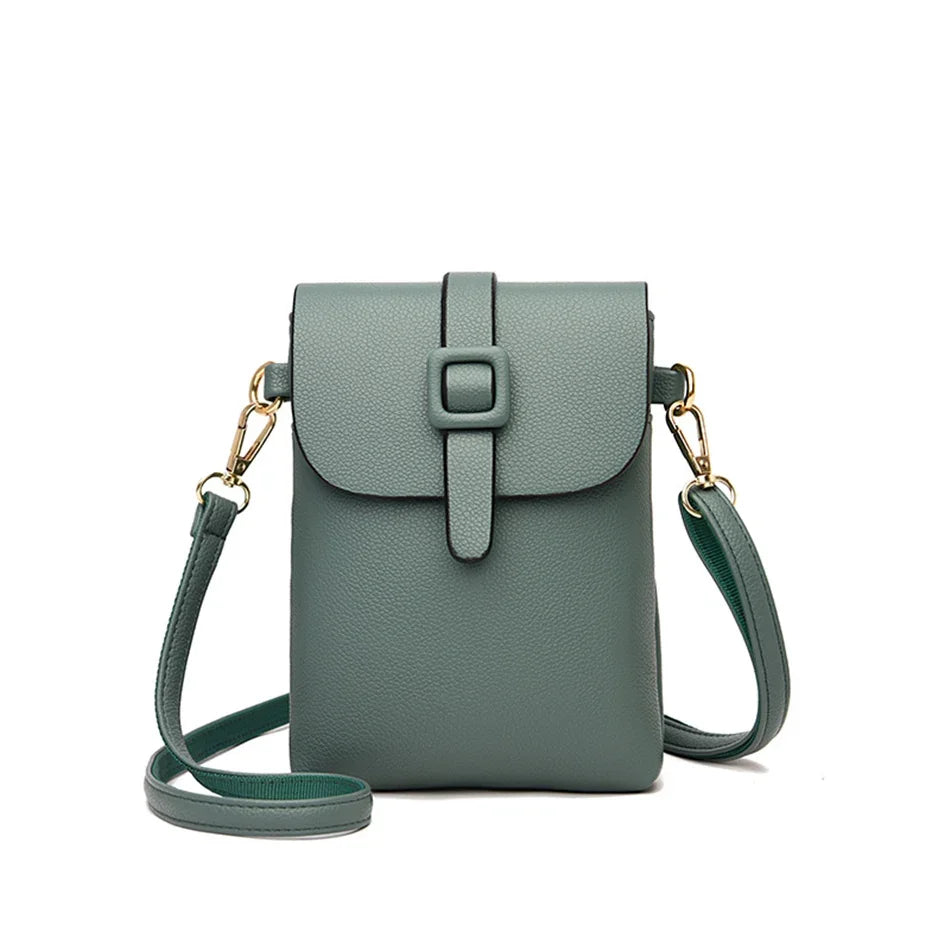 Women's Vegan Leather Crossbody Bag – Eduarda Bavency