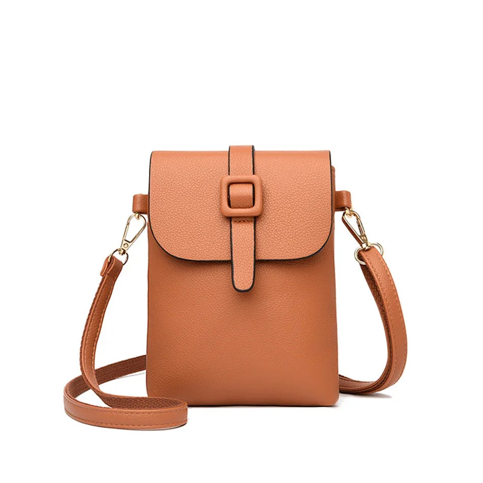 Women's Vegan Leather Crossbody Bag – Eduarda Bavency