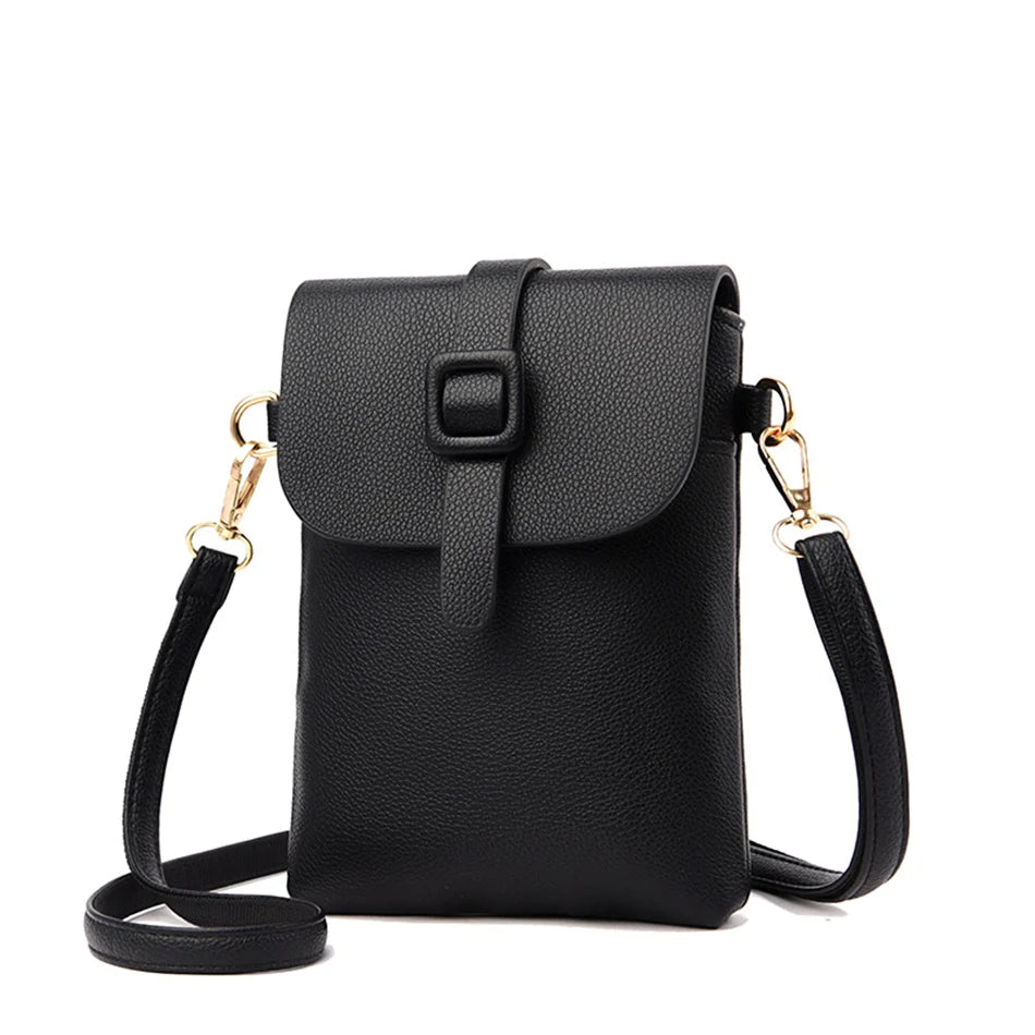 Women's Vegan Leather Crossbody Bag – Eduarda Bavency