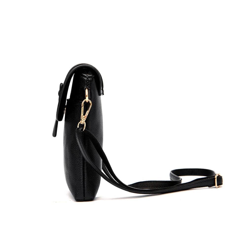 Women's Vegan Leather Crossbody Bag – Eduarda Bavency