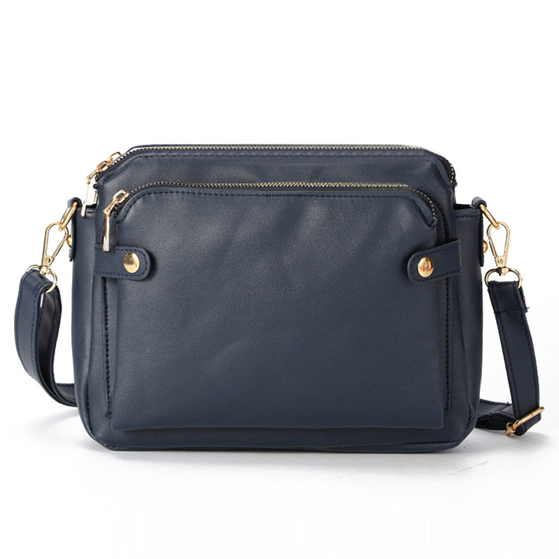 Women’s Vegan Leather Crossbody Bag – Yella