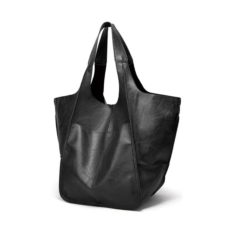 Women’s Vegan Leather Shopper Bag – Lesha
