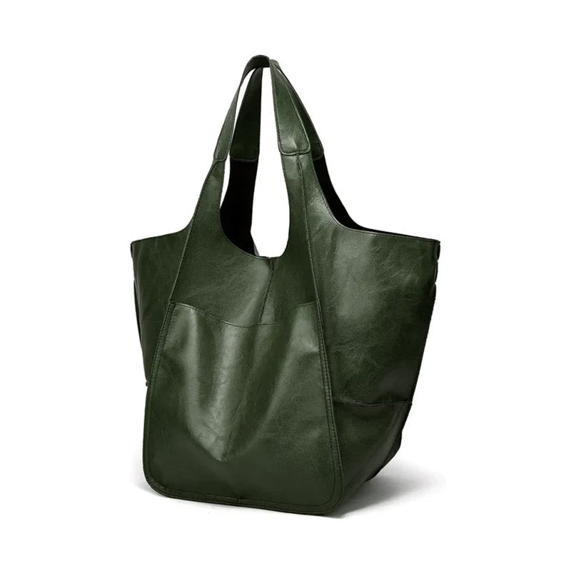 Women’s Vegan Leather Shopper Bag – Lesha