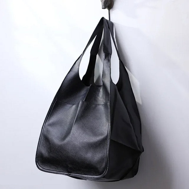 Women’s Vegan Leather Shopper Bag – Lesha