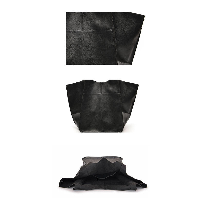Women’s Vegan Leather Shopper Bag – Lesha