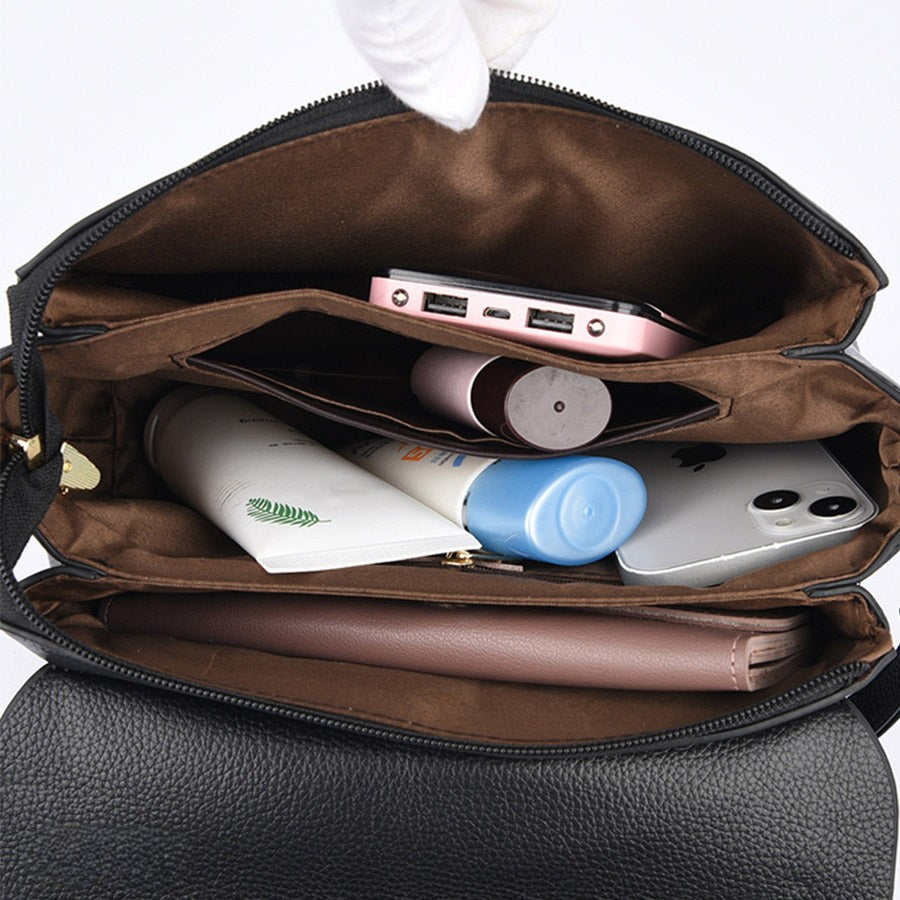 Women’s Vegan Leather Shoulder Bag – Aisha