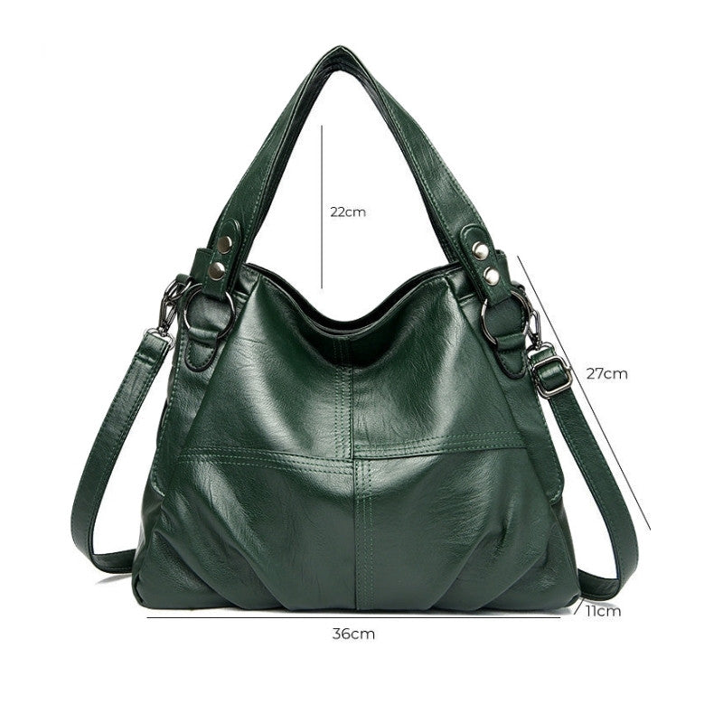 Women’s Vegan Leather Shoulder Bag – Carmen