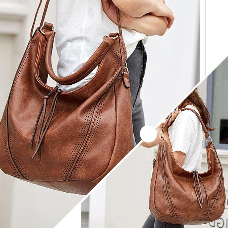 Women’s Vegan Leather Shoulder Bag – Daphine