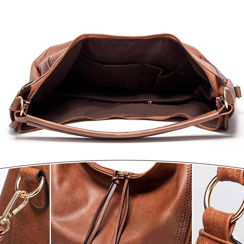 Women’s Vegan Leather Shoulder Bag – Daphine