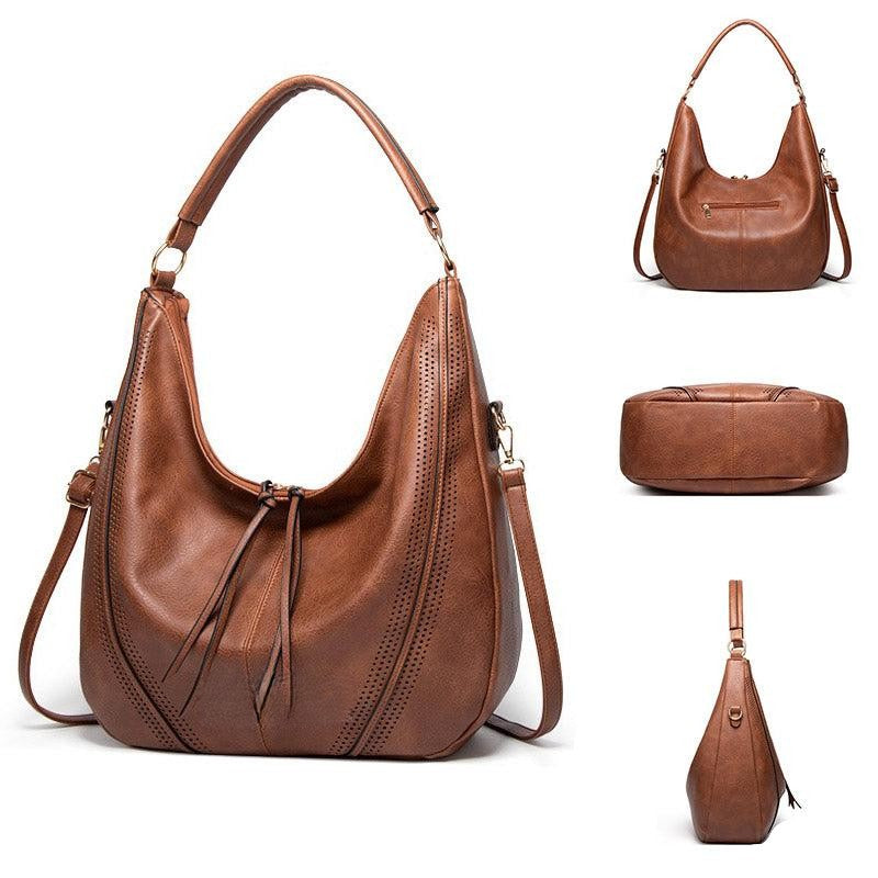 Women’s Vegan Leather Shoulder Bag – Daphine
