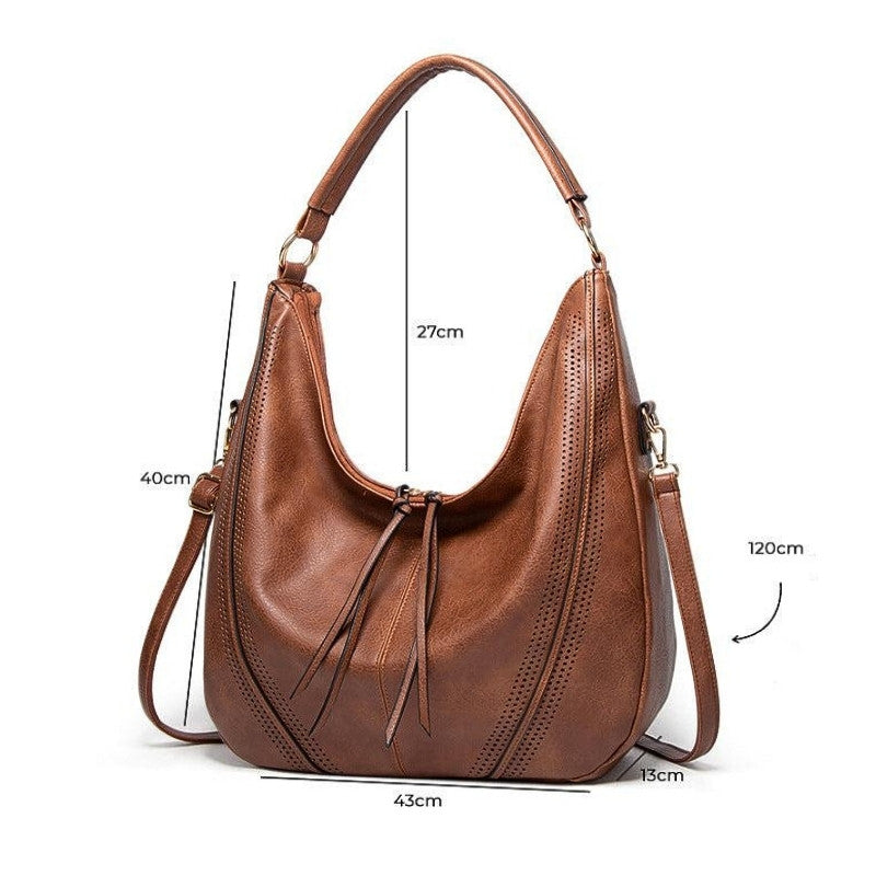 Women’s Vegan Leather Shoulder Bag – Daphine