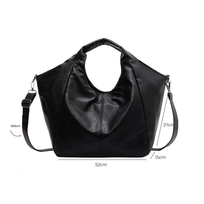Women’s Vegan Leather Shoulder Bag – Luna