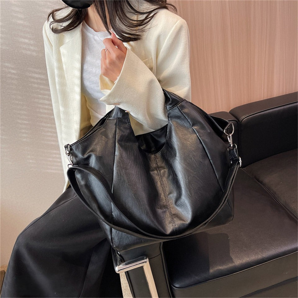 Women’s Vegan Leather Shoulder Bag – Luna