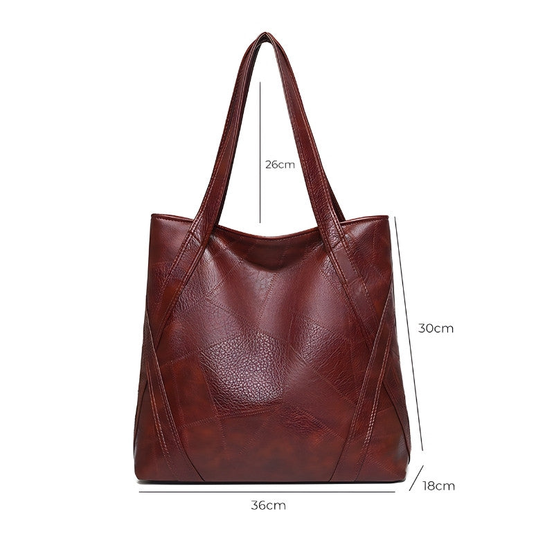 Women’s Vegan Leather Tote Bag – Eliza