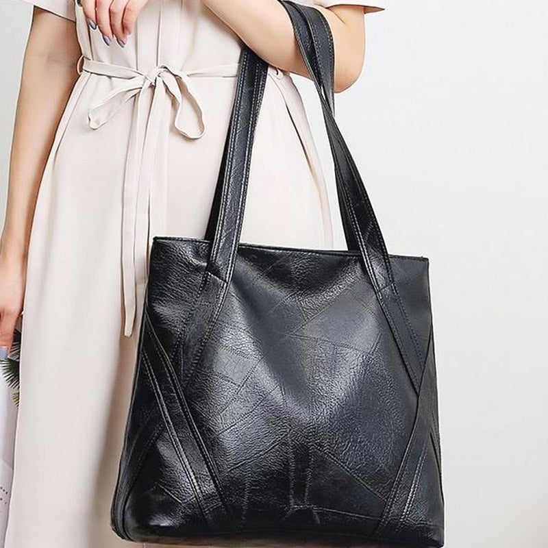 Women’s Vegan Leather Tote Bag – Eliza