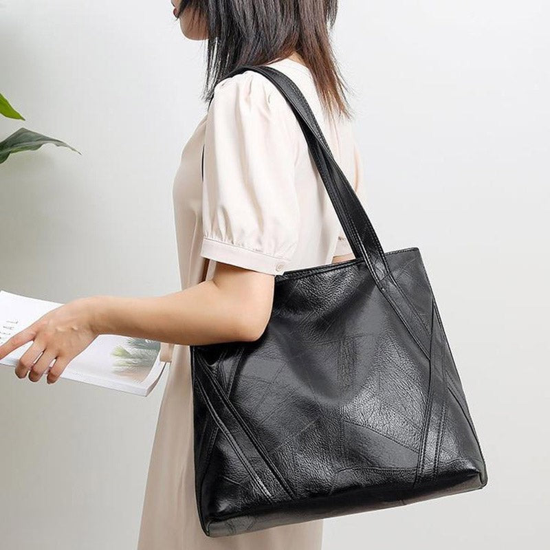 Women’s Vegan Leather Tote Bag – Eliza
