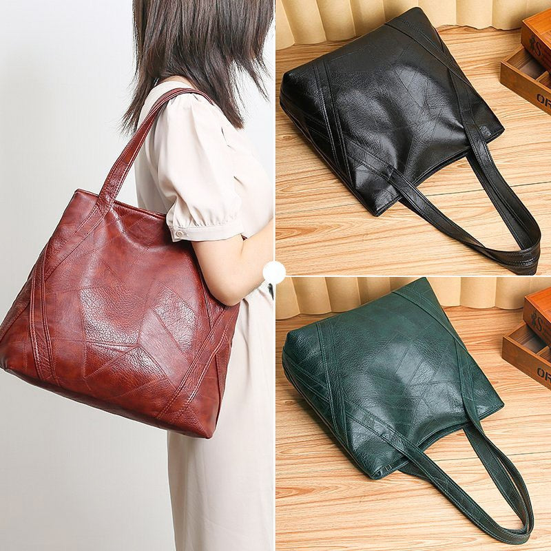 Women’s Vegan Leather Tote Bag – Eliza