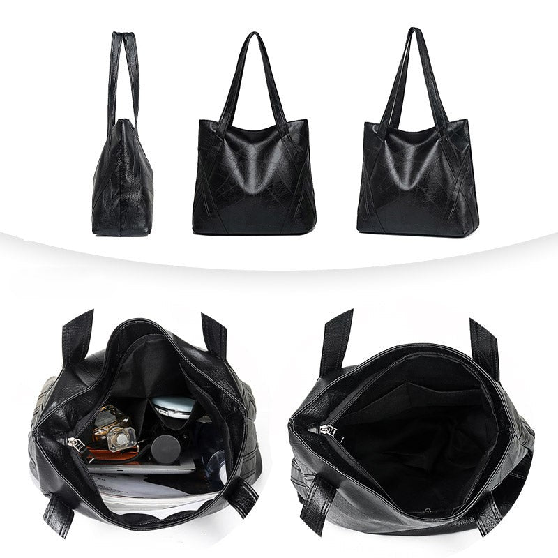 Women’s Vegan Leather Tote Bag – Eliza